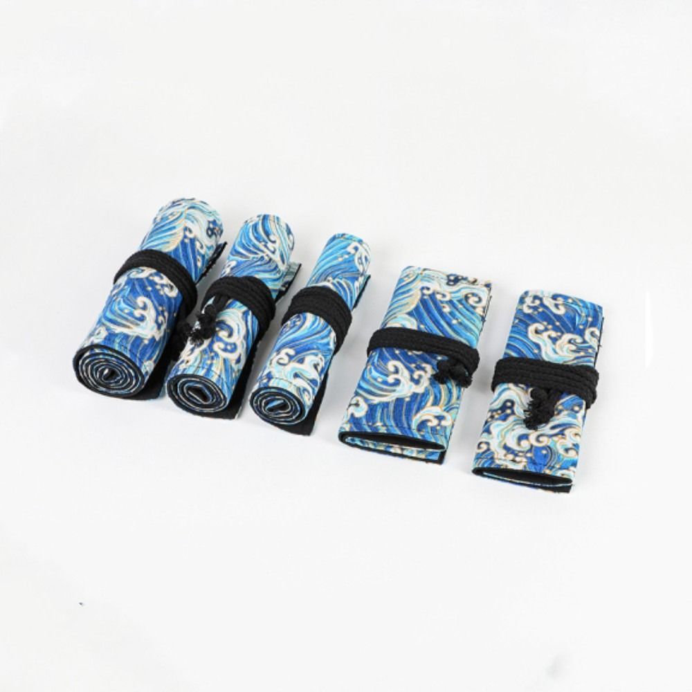 Pen Pouch Roll - 12/24/36/48/72 Gaten Canvas Oprollen Potlood Tas