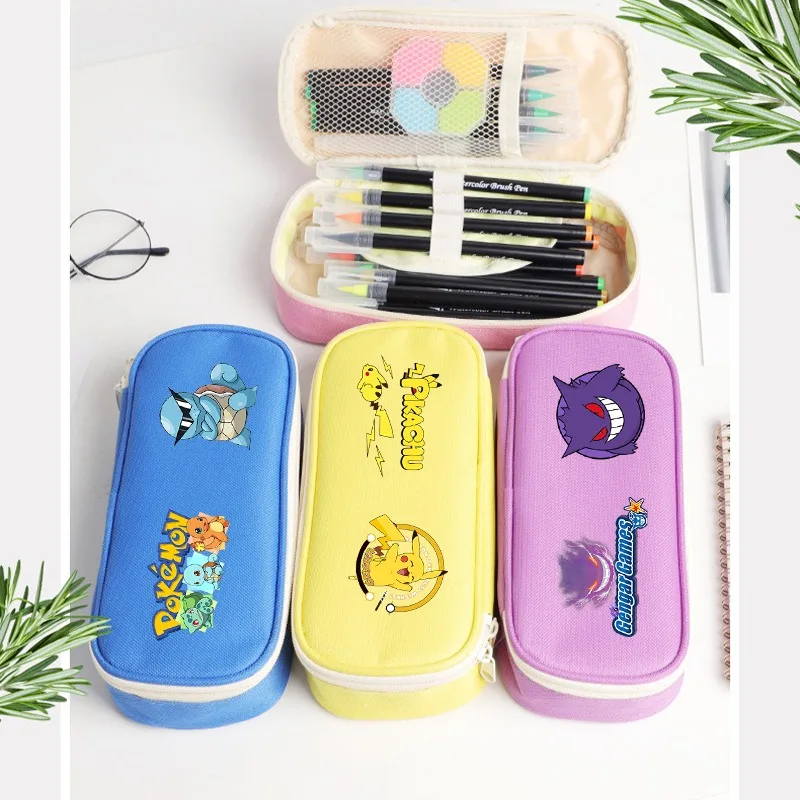 Stationery Office - Pokemons Pikachu Etui Schattig Studentenbriefpapier Cartoon