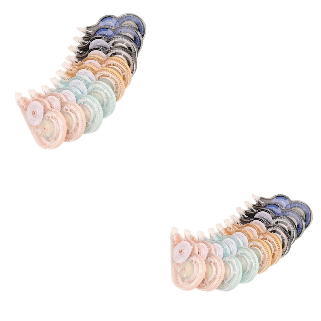 Correction Tape Roller - 10 stuks 8mx5mm correctietape roller totaal