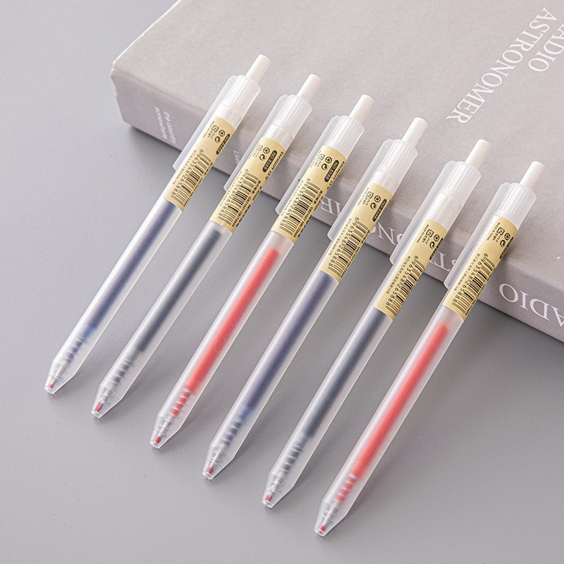 Stationery Supplies Business - 6/10 Stuks 0.5 Mm Intrekbare Gel
