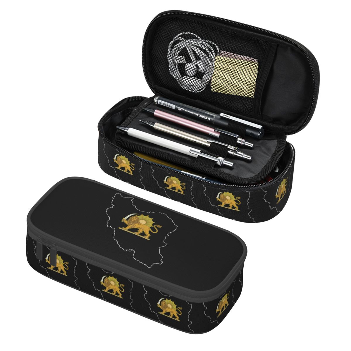 Lion Stationery & Office Supply(Kunshan)Co.Ltd - Iran Black Persian Lion Etuis Potloodetui