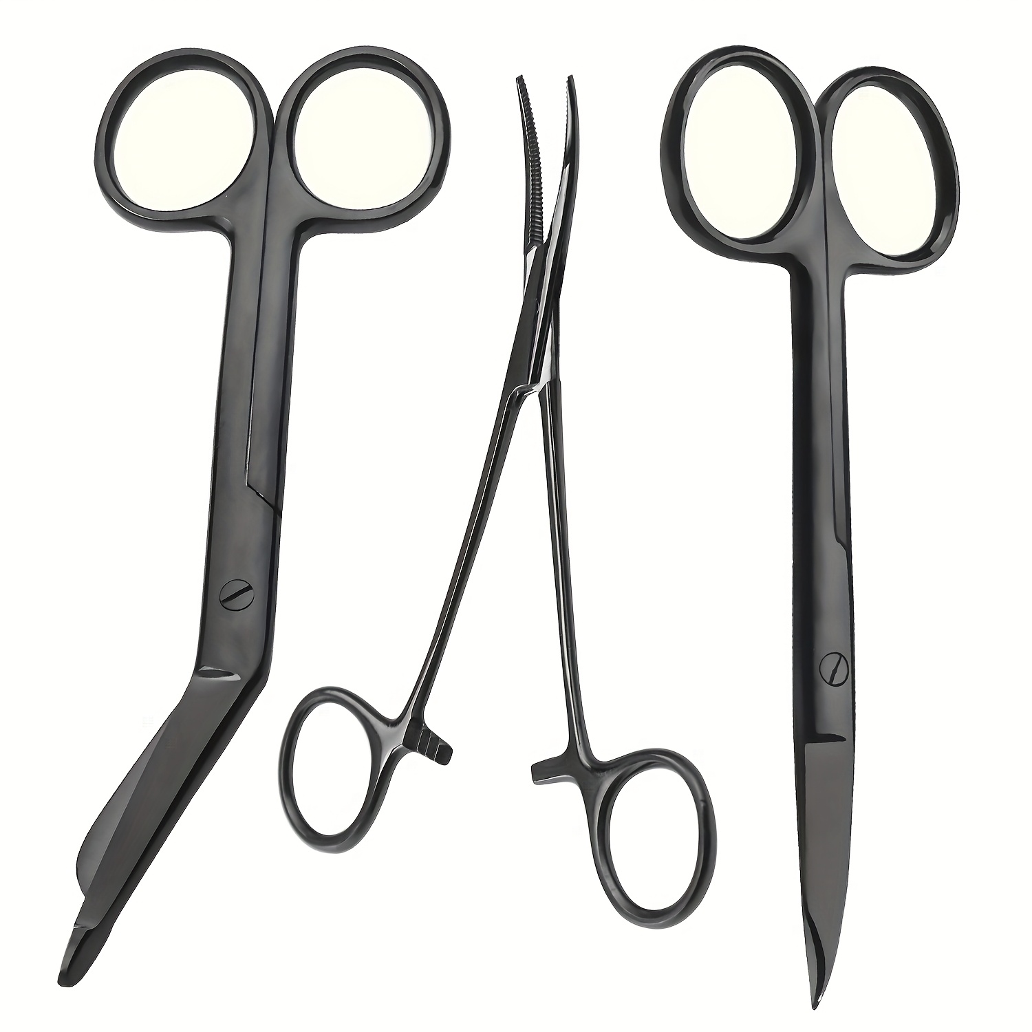 Scissors Stainless Craft - 3 stuks veelkleurige titanium gecoate hechtingsverwijderingsschaar,