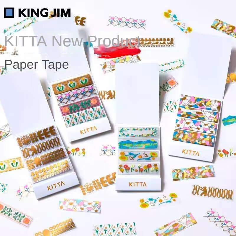 Washi Tape Set - Japan Kitta Kleine Schattige Washi Papier