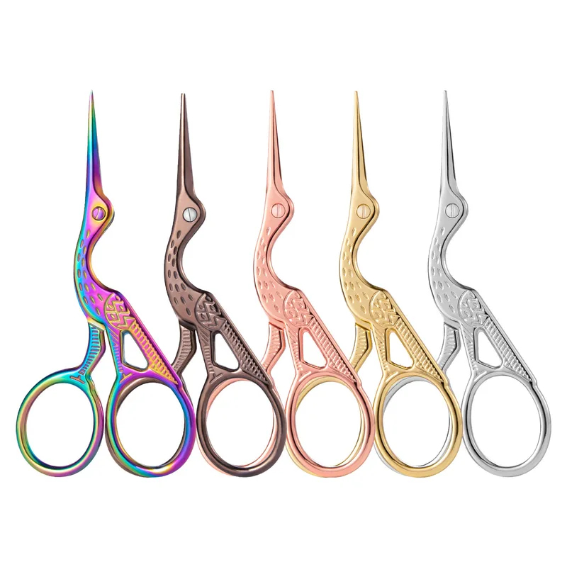 Scissors Stainless Craft - 1PC Kleurrijke roestvrijstalen antieke schaar, Europese