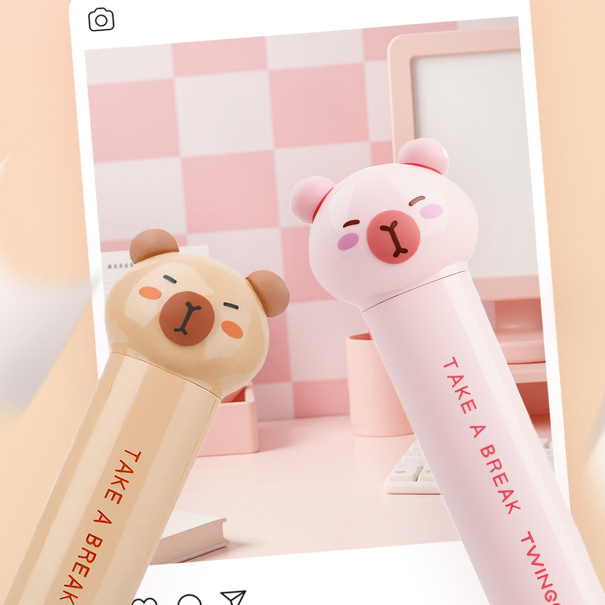 Capybara schaar cartoon vouwba - Stationery Office recensie en prijs