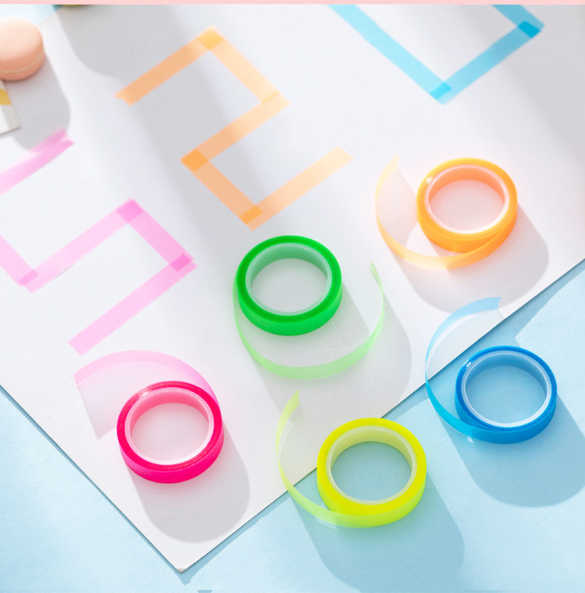 5-rollen veelkleurige beschrij - Correction Tape Roller recensie en prijs