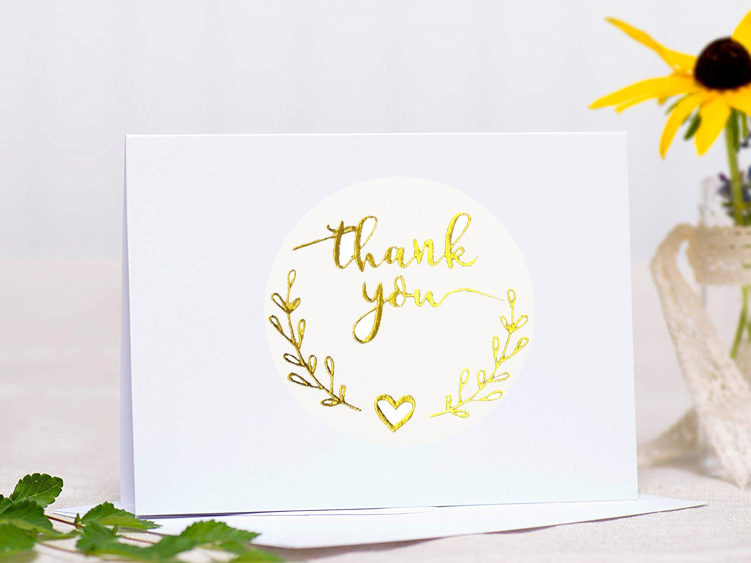 100-500 stuks goud dank u stic - Stationery Supplies Business recensie en prijs