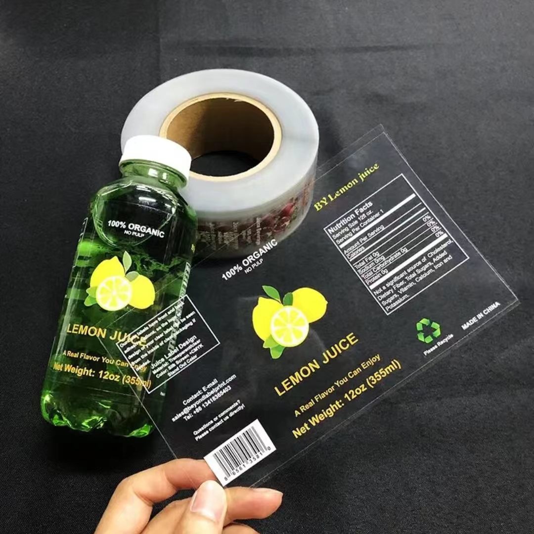 Op maat gedrukte transparante  - Sticker Label Roll recensie en prijs