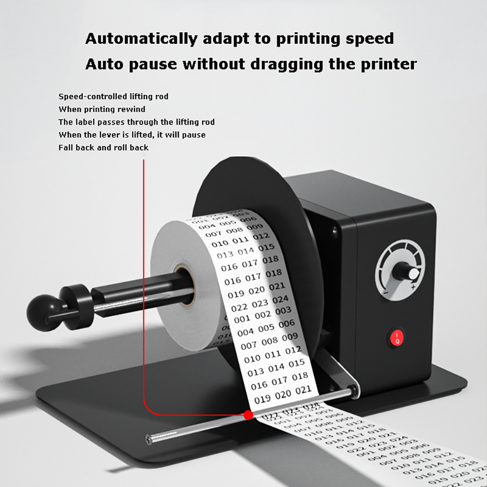 Automatische etiketopwikkelaar - Sticker Label Roll recensie en prijs