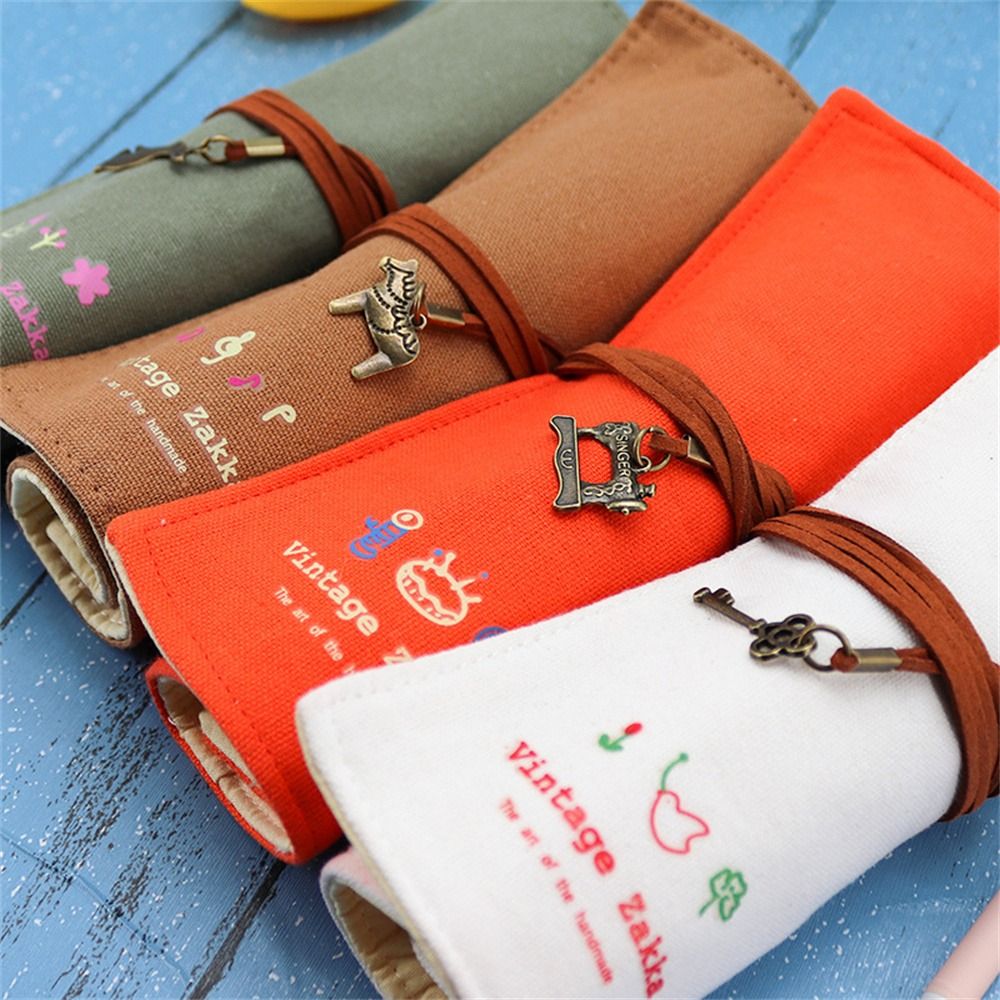 12-gaats etui voor potloden, r - Pen Pouch Roll recensie en prijs