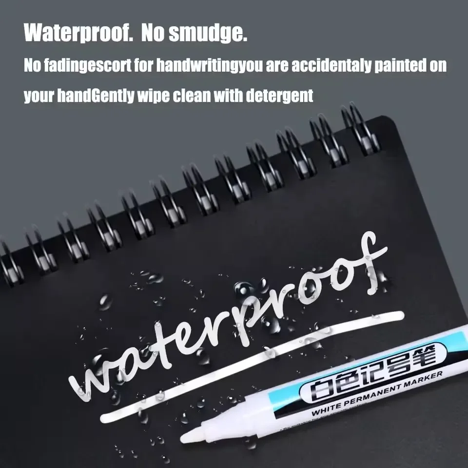 0.7/1.0/2.5MM Witte Permanente - Stationery Supply recensie en prijs