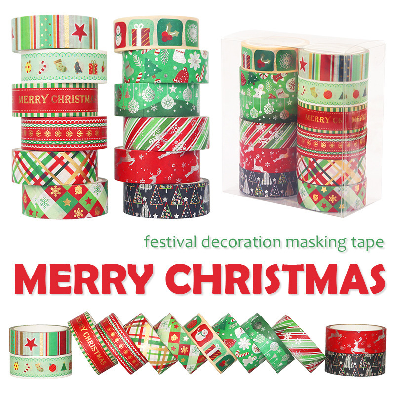 60 Meter Kerst Washi Tapes Set - Washi Tape Set recensie en prijs