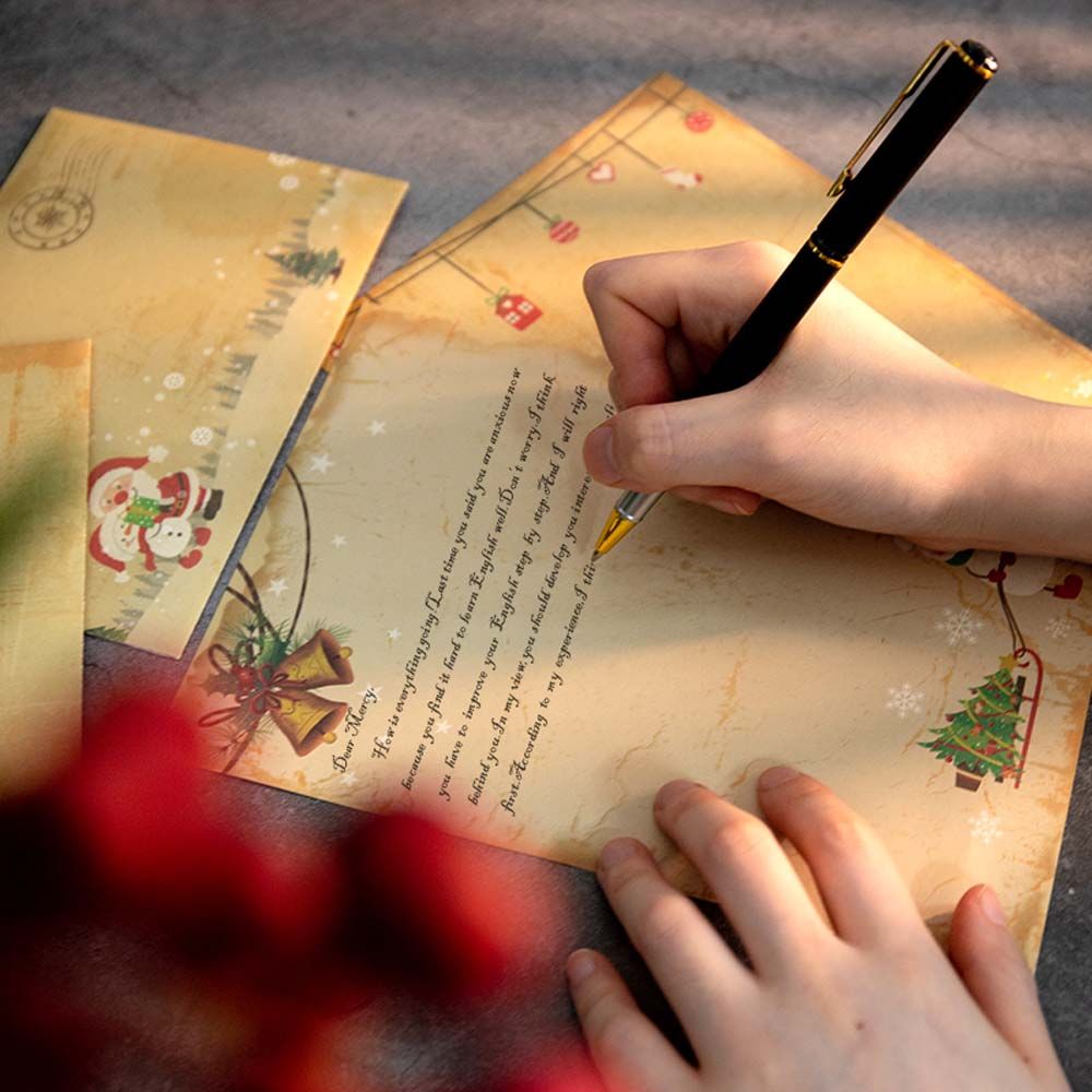 DIY Vintage Kerstman Cadeau Ui - Letter Envelope Kraft recensie en prijs