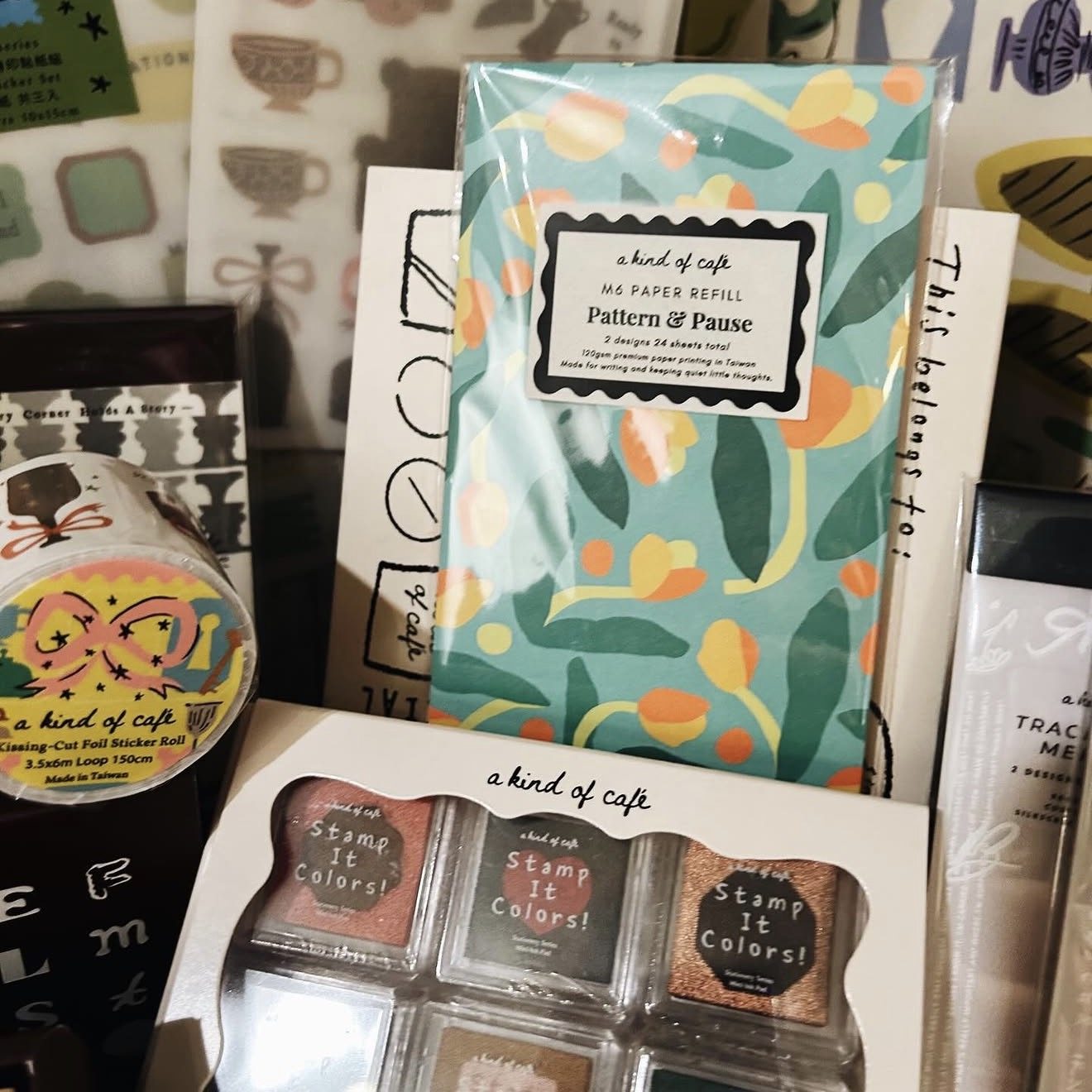 Een soort café-studio vintage  - Washi Tape Set recensie en prijs