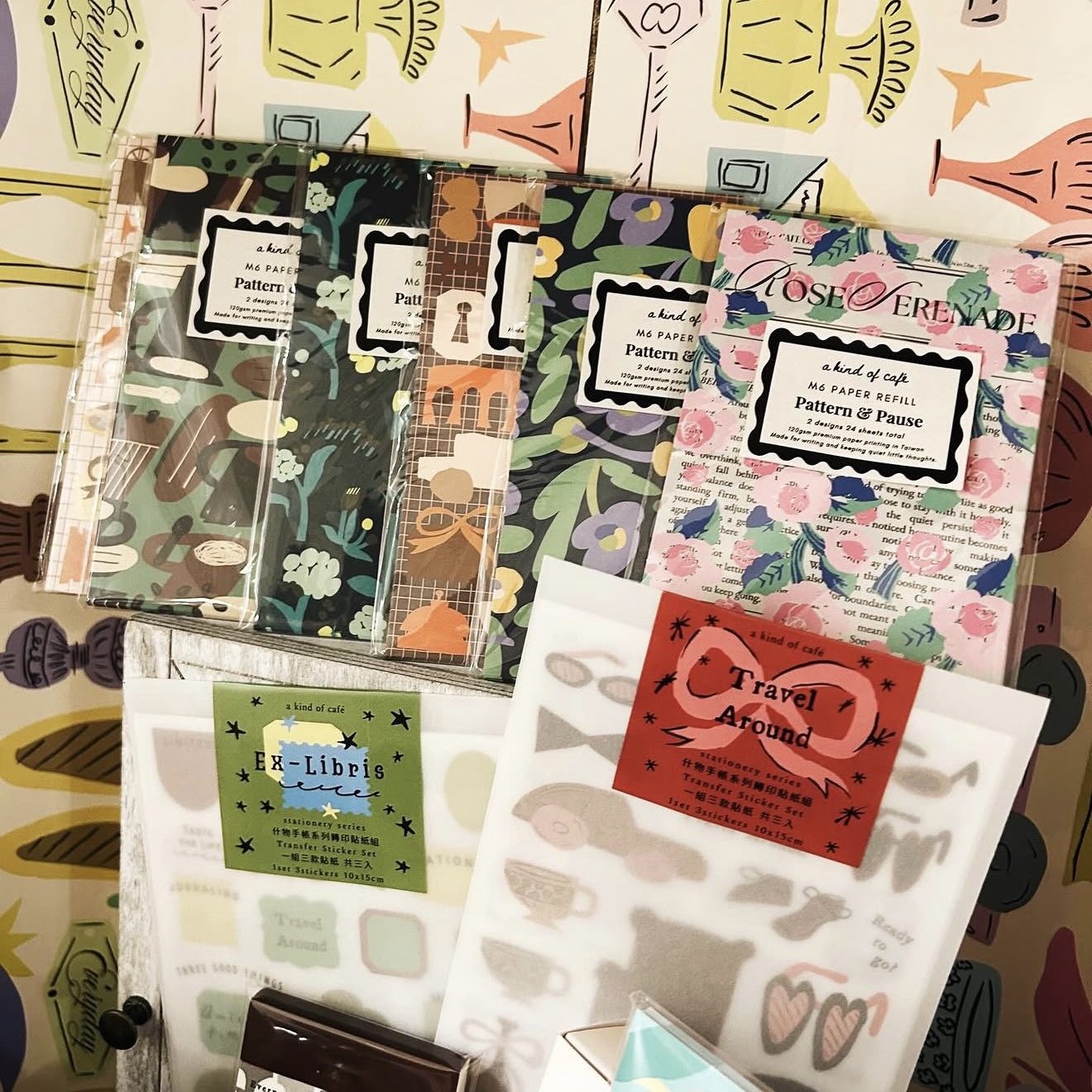 Een soort café-studio vintage  - Washi Tape Set recensie en prijs