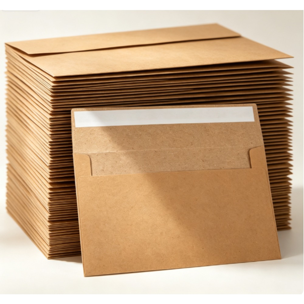 50-pack kraftpapieren envelopp - Letter Envelope Kraft recensie en prijs
