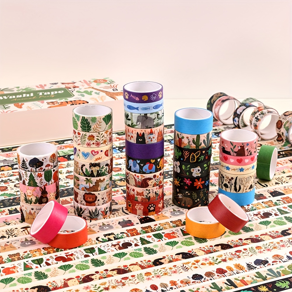 36 rollen Vintage Animal Party - Washi Tape Set recensie en prijs