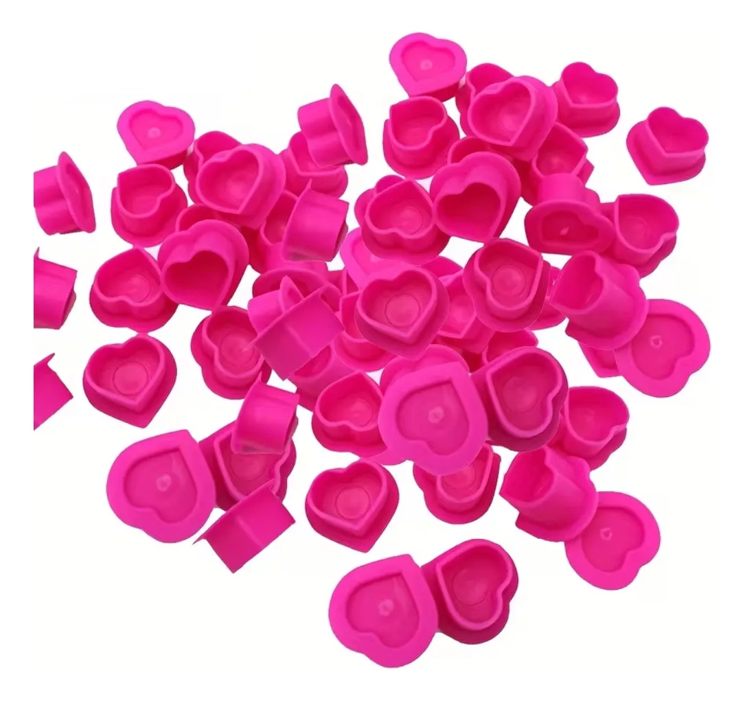 200 Stuks Tattoo Inkt Cup Hart - Calligraphy Ink Bottle recensie en prijs