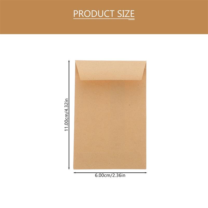 100 Stuks Kleine Kraft Zaad En - Letter Envelope Kraft recensie en prijs