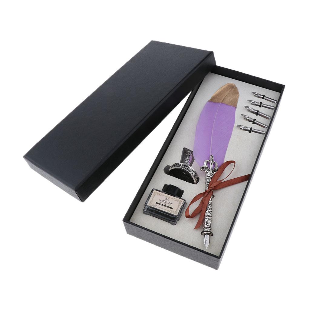 Antieke vulpen met veer, kalli - Calligraphy Ink Bottle recensie en prijs
