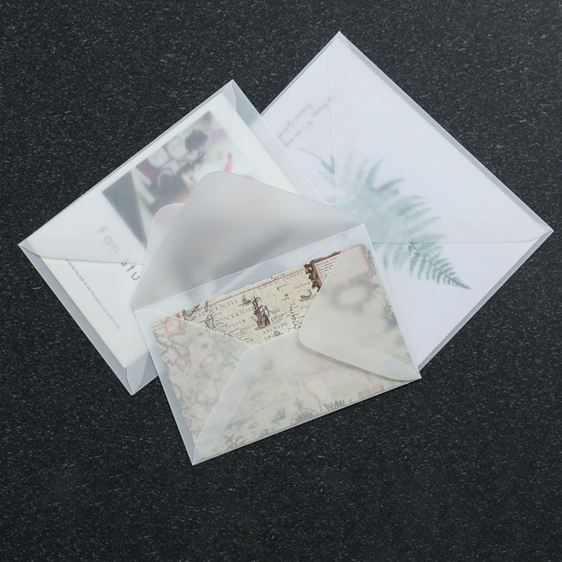 50 stuks doorschijnende blanco - Letter Envelope Kraft recensie en prijs