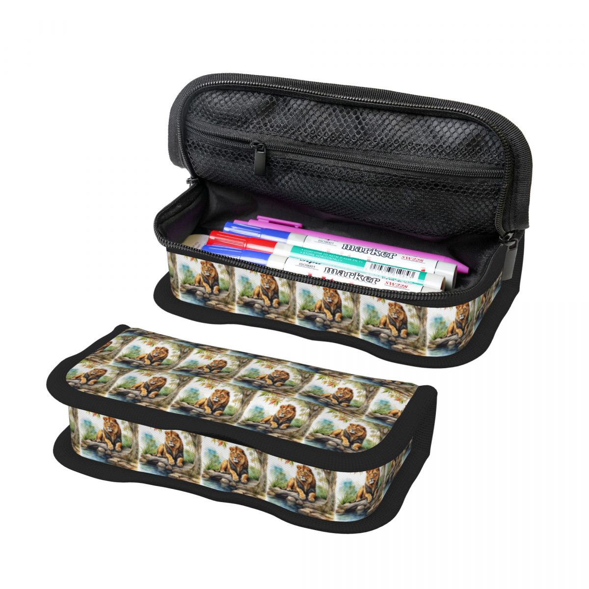 Een leeuw in een bos Etuis voo - Lion Stationery & Office Supply(Kunshan)Co.Ltd recensie en prijs