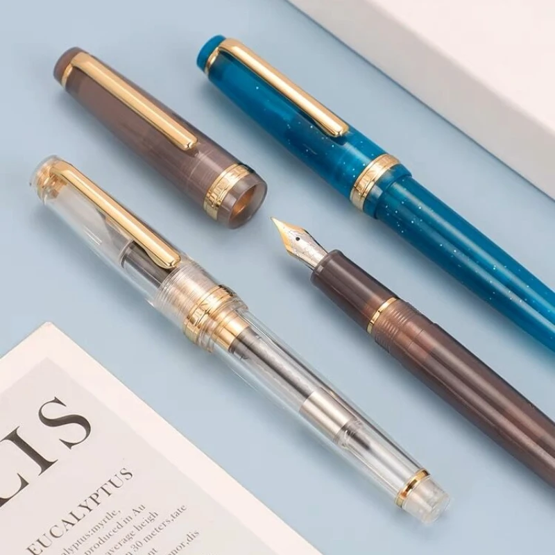 Jinhao 82-vulpen Luxe transpar - Stationery Supplies Business recensie en prijs
