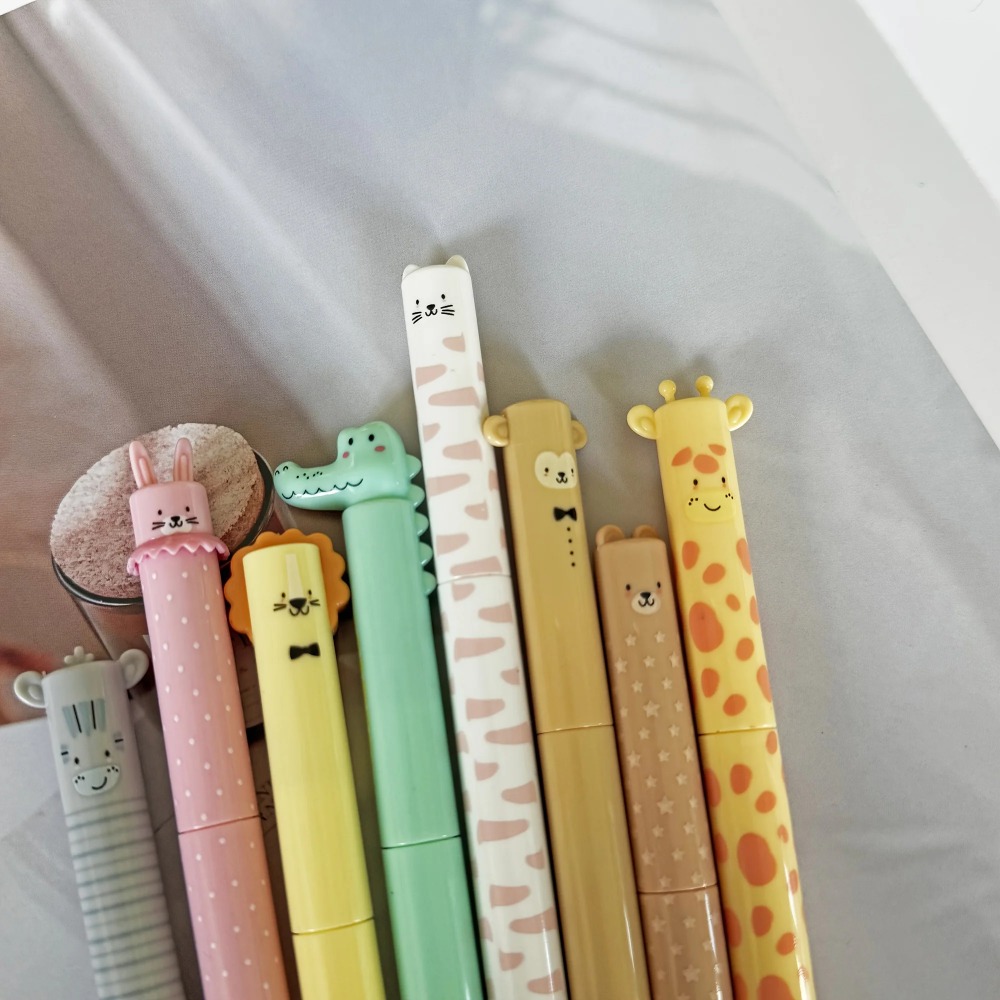 8 stks Kawaii Dierenkop Drukkn - Lion Stationery & Office Supply(Kunshan)Co.Ltd recensie en prijs