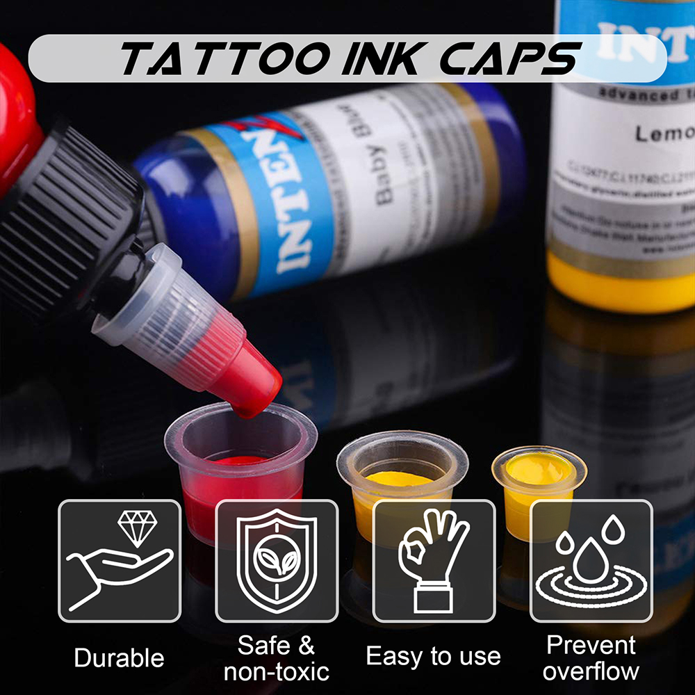 1000/100 Stuks Wegwerp Tattoo  - Calligraphy Ink Bottle recensie en prijs