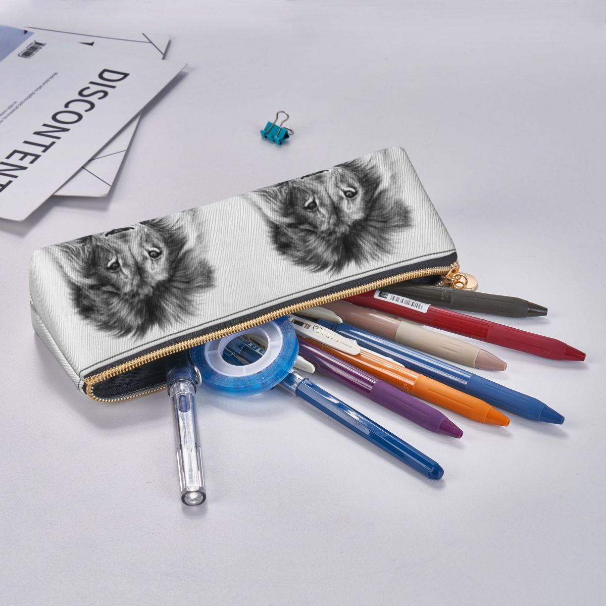Lion etui voor kinderen, schoo - Lion Stationery & Office Supply(Kunshan)Co.Ltd recensie en prijs