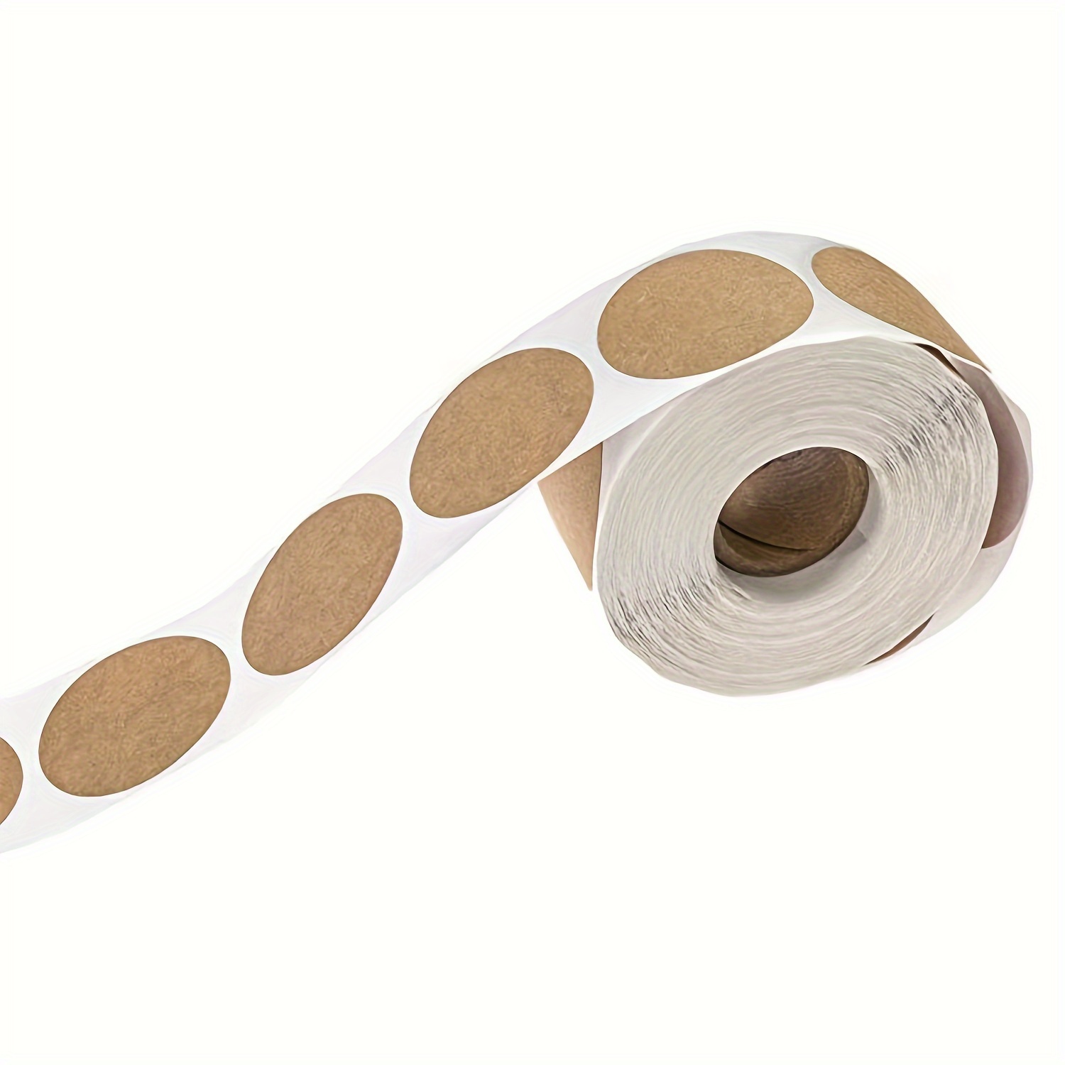 1 rol kraftpapierstickers rond - Letter Envelope Kraft recensie en prijs