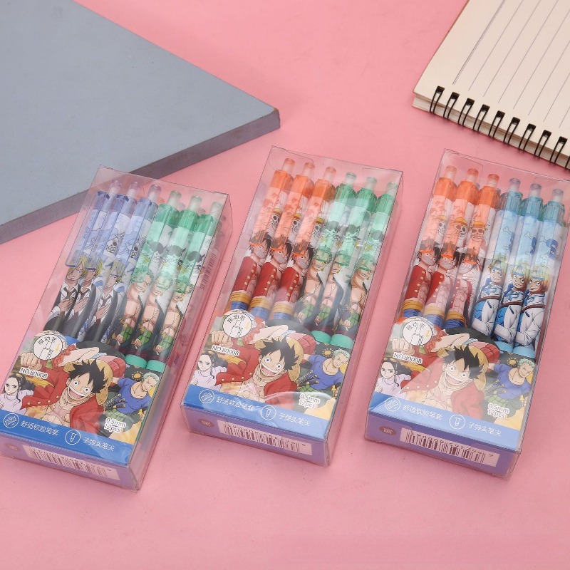 Anime One Piece Gelpen Schatti - Gel Ink Pen Set recensie en prijs