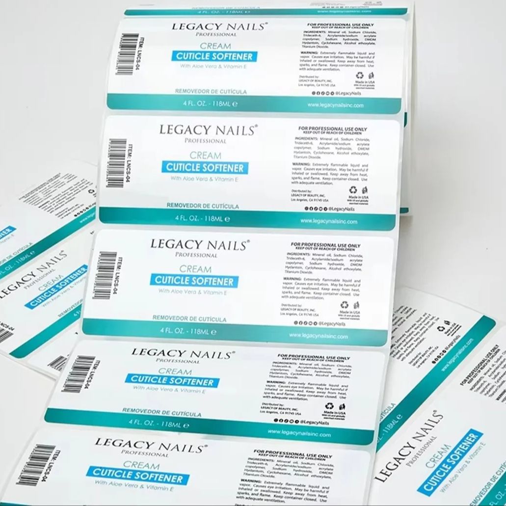 Op maat gemaakte waterdichte v - Sticker Label Roll recensie en prijs