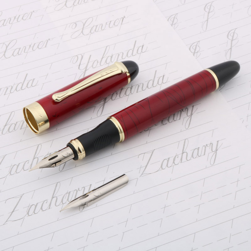 Luxe Jinhao 450 Vulpen Koperpl - Zebra Pen Sarasa recensie en prijs