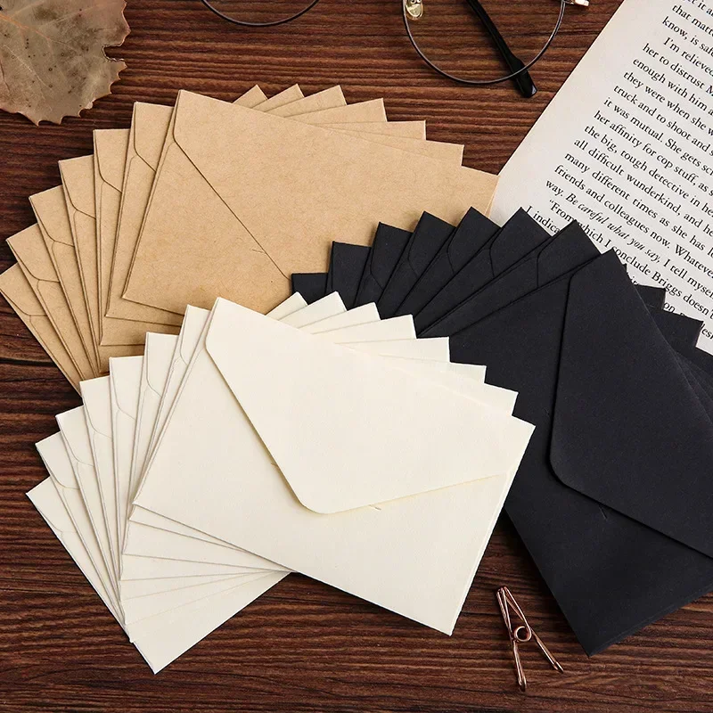 20/40/80PCS Klassieke Wit Zwar - Letter Envelope Kraft recensie en prijs