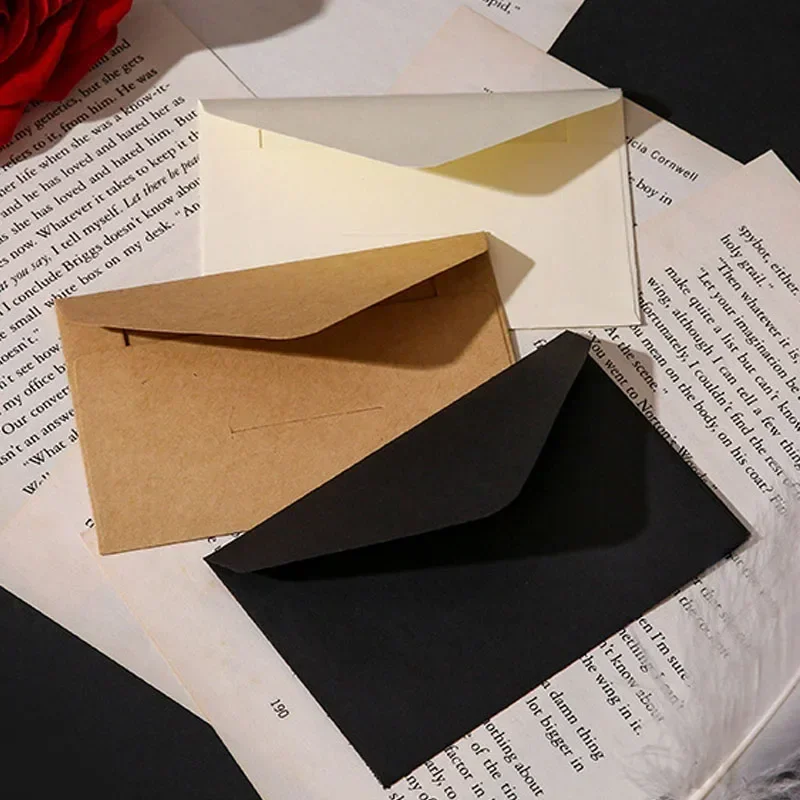 20/40/80PCS Klassieke Wit Zwar - Letter Envelope Kraft recensie en prijs