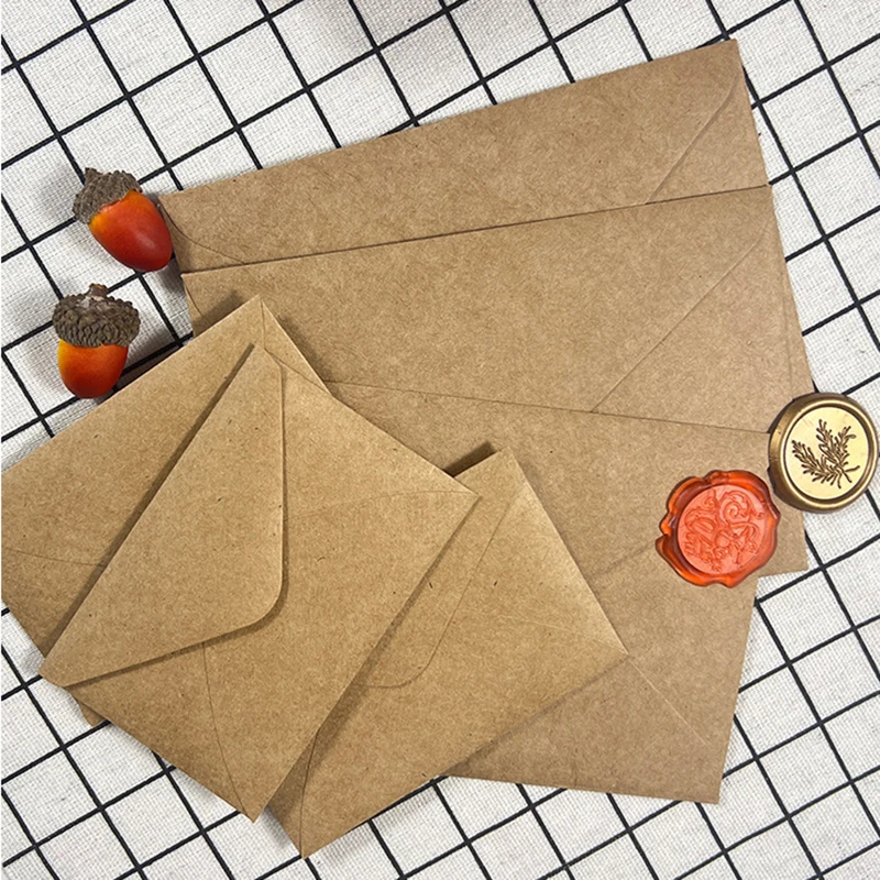 50 Stuks Kraft Bruin Papier En - Letter Envelope Kraft recensie en prijs