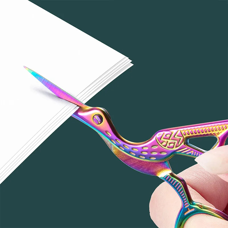 1PC Kleurrijke roestvrijstalen - Scissors Stainless Craft recensie en prijs